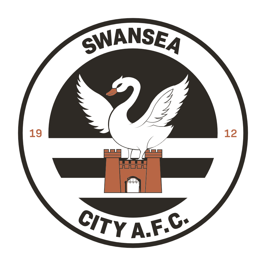 Swansea City AFC logo, transparent, .png