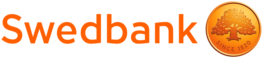 Swedbank logo, transparent, .png