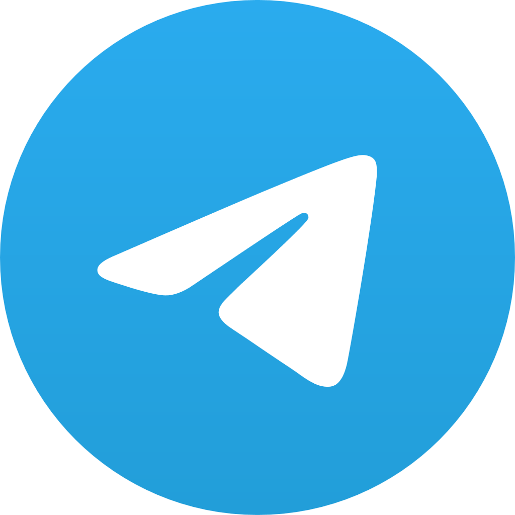 Telegram logo, icon, transparent, .png