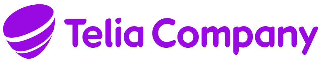 Telia Company logo, white, .png