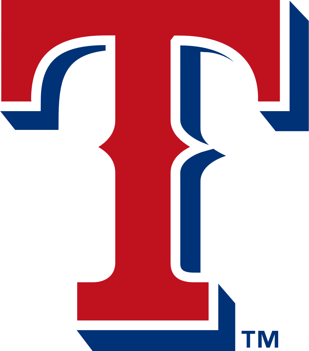 Texas Rangers logo, logotype, transparent, .png