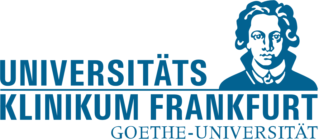 The University Hospital Frankfurt-am-Main (Universitätsklinikum Frankfurt, Goethe-Universität) logo, transparent