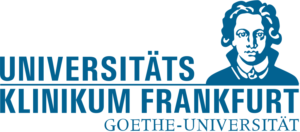 Universitäts Klinikum Frankfurt logo,logotype, white, .png