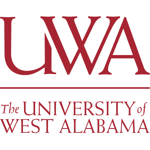The University of West Alabama (UWA) logo