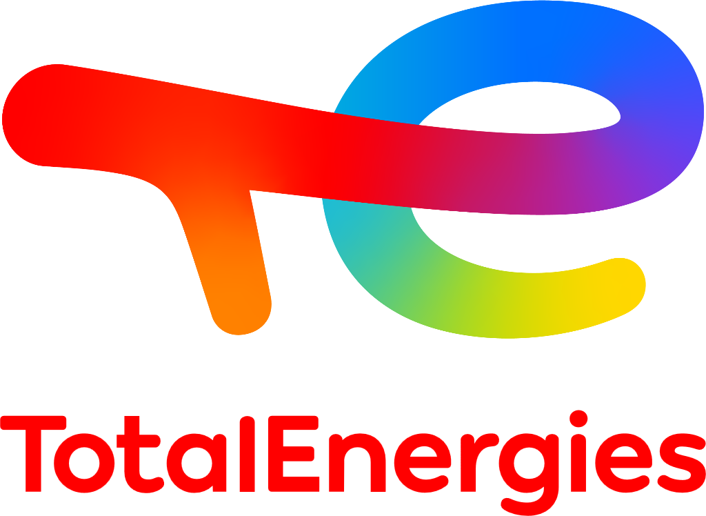 Total Energies logo (ex. Total), transparent, .png