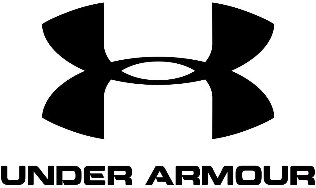 Under Armour logo, white, .png