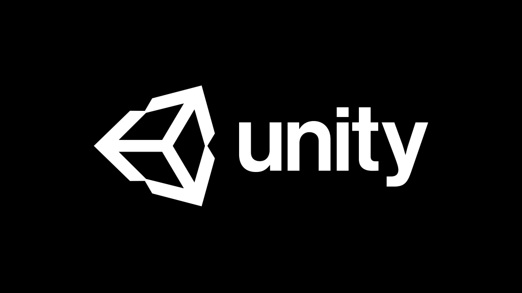 Unity logo, black, .png