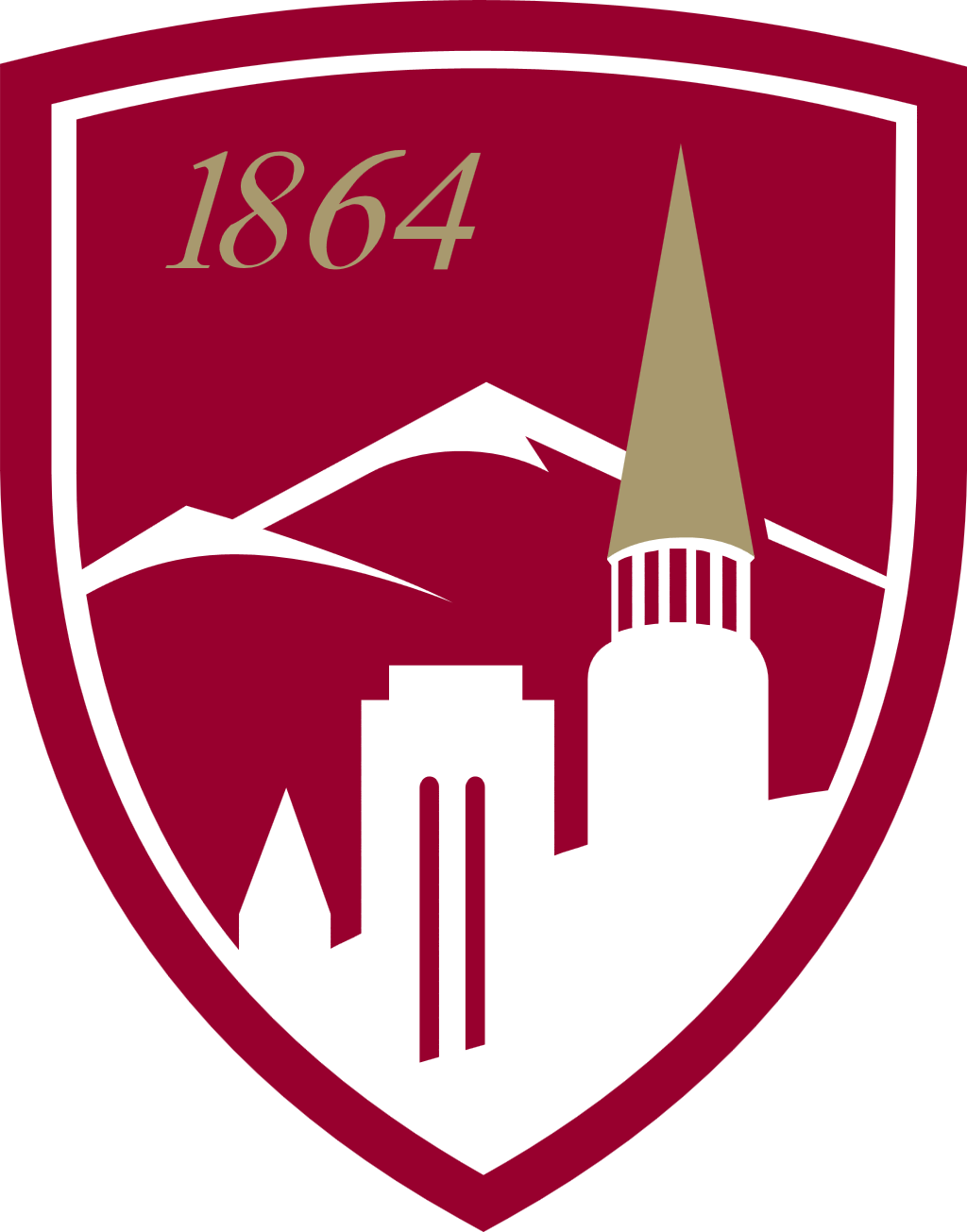 University of Denver logo, shield, transparent, .png