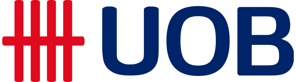 UOB logo (United Overseas Bank), transparent, .png