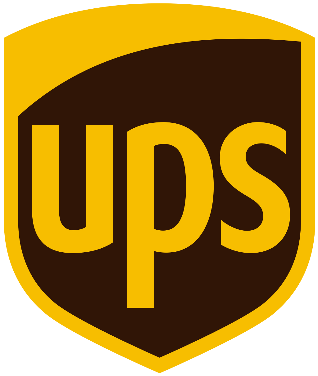 UPS logo, transparent .png
