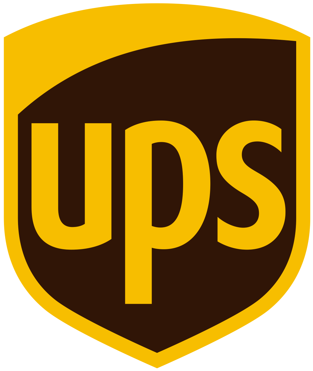 UPS logo – white background