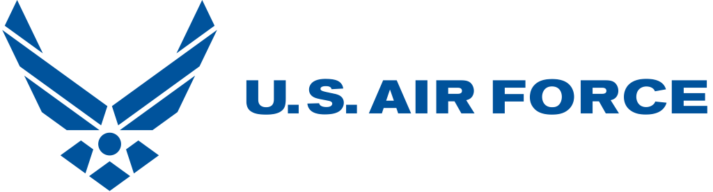 U.S. Air Force logo, horizontal, .png