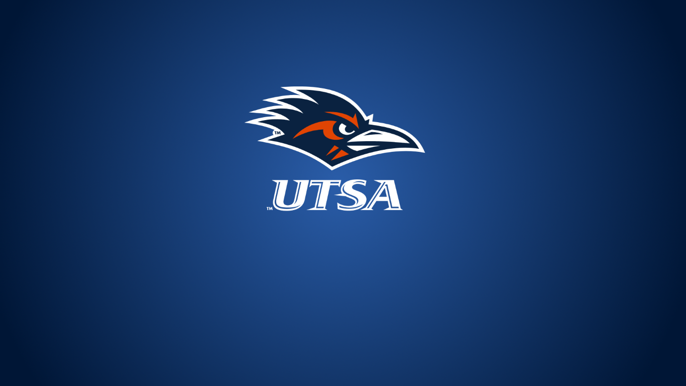 UTSA Roadrunners wallpaper, logo, blue, .png