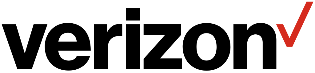 Verizon logo, logotype, transparent, .png