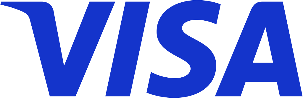 VISA logo, .png, white (no gradient)