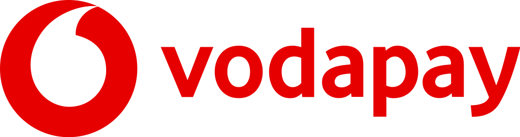 Vodapay logo, white, .png