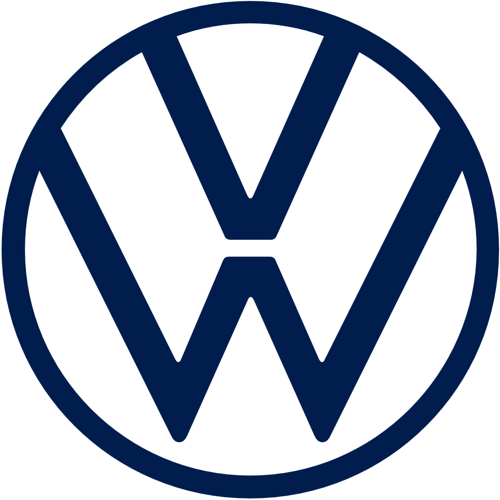 Volkswagen logo, transparent, .png