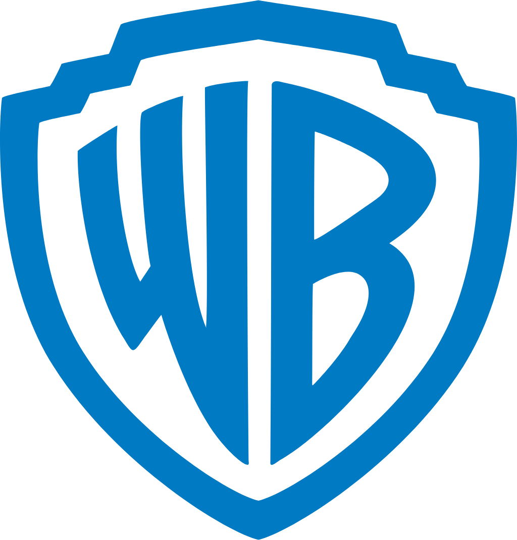 Warner Brothers logo, shield, transparent, .png