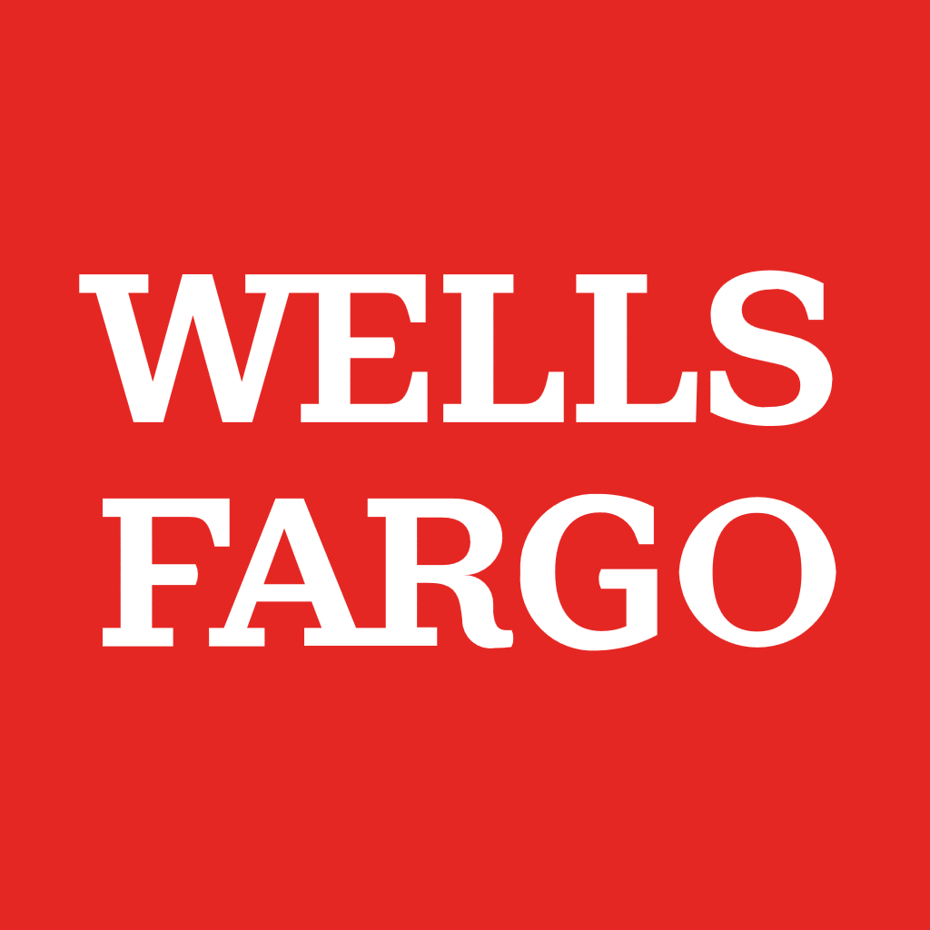 Wells Fargo Bank logo, transparent, .png