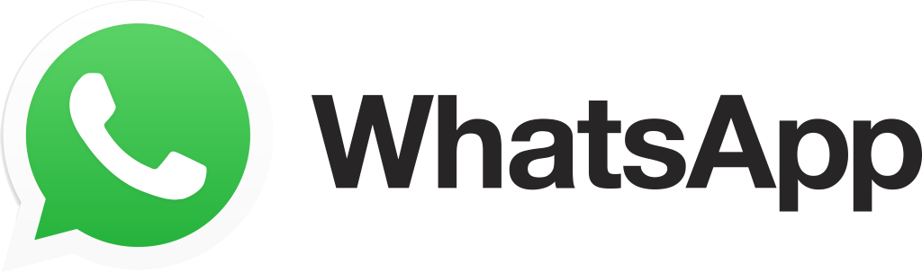 WhatsApp logo, wordmark, transparent, .png