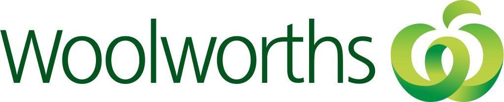 Woolworths logo, wordmark, white, .png